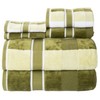 Hastings Home 6 Piece Bathroom Towel Set | Luxurious Spa Quality |100 Percent Cotton | Machine Washable (Green) 145399PTV
